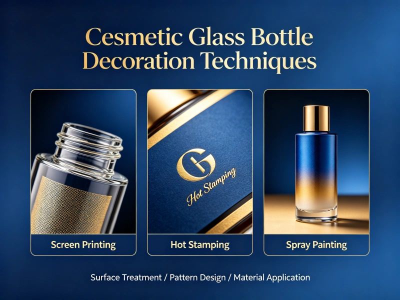 Glass Bottle Decoration Techniques: A Complete Guide to Screen Printing, Frosting, PVD & More