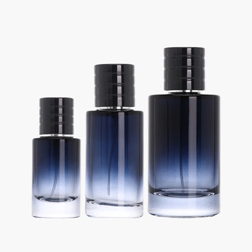 30ml 50ml 100ml Round Glass Perfume Bottles with Sprayer