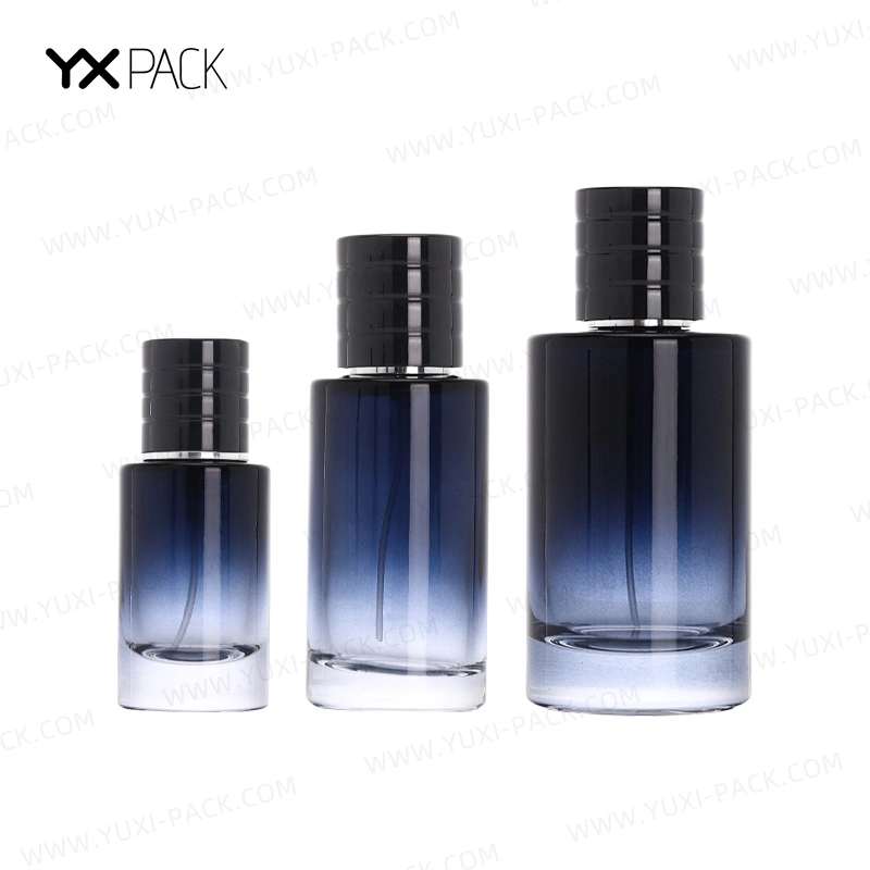 30ml 50ml 100ml Round Glass Perfume Bottles with Sprayer