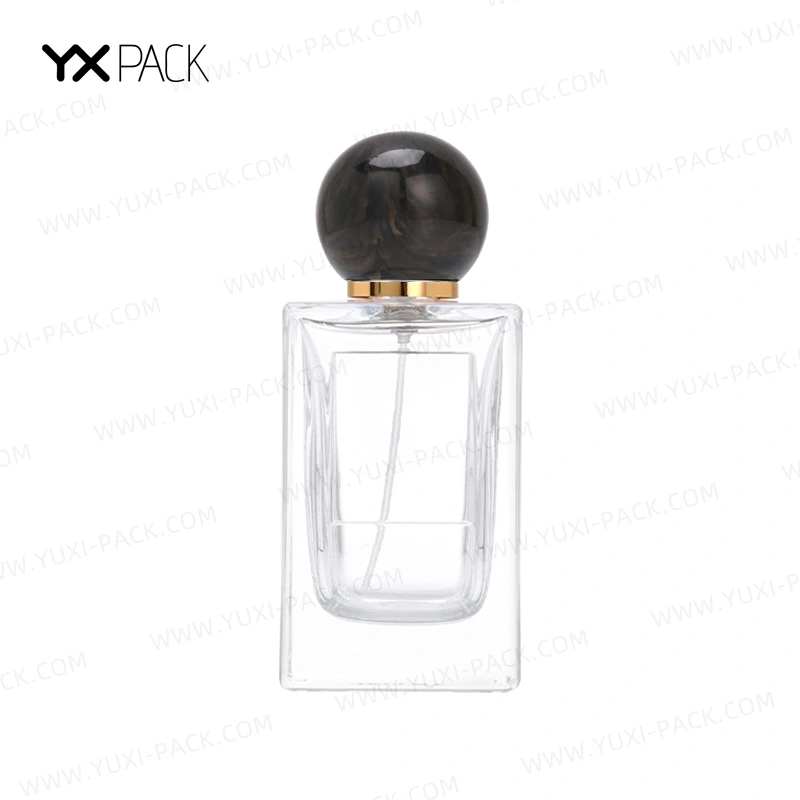 100ml Square Glass Perfume Bottles with Sprayer