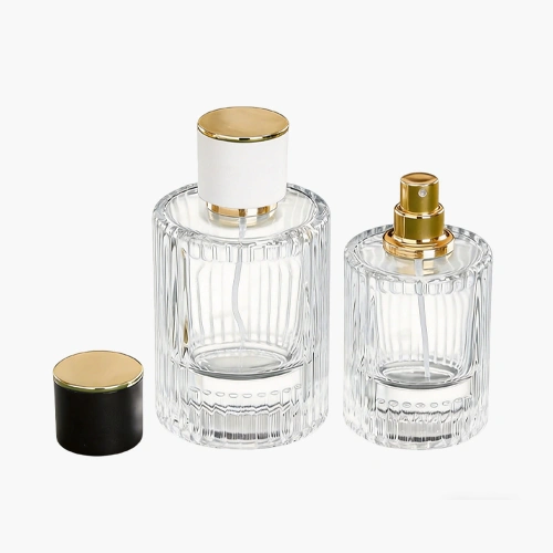 50ml 100ml Round Glass Perfume Bottles with Sprayer